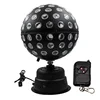 Crystal Magic Ball 9 color Rotating Strobe Disco Stage Christmas LED RGB Ball Light