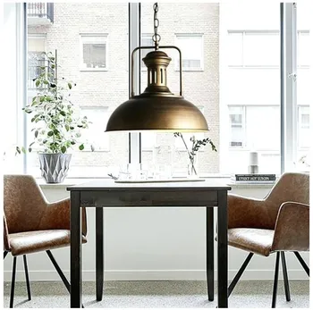 Kitchen Island Lighting Fixtures Vintage Bar Pendant Lights Loft Hotel Lamp Wrought Iron Bronze Metal Hanging Kitchen Island Lighting Fixtures Vintage Bar Pendant Lights Loft Hotel Lamp Wrought Iron Bronze Metal Hanging