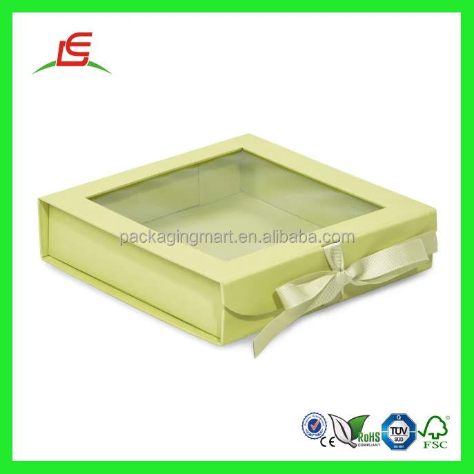 Q980 Custom Clear Window Box See Through Gift Boxes,Popup Gift Box Wholesale Buy Window Box