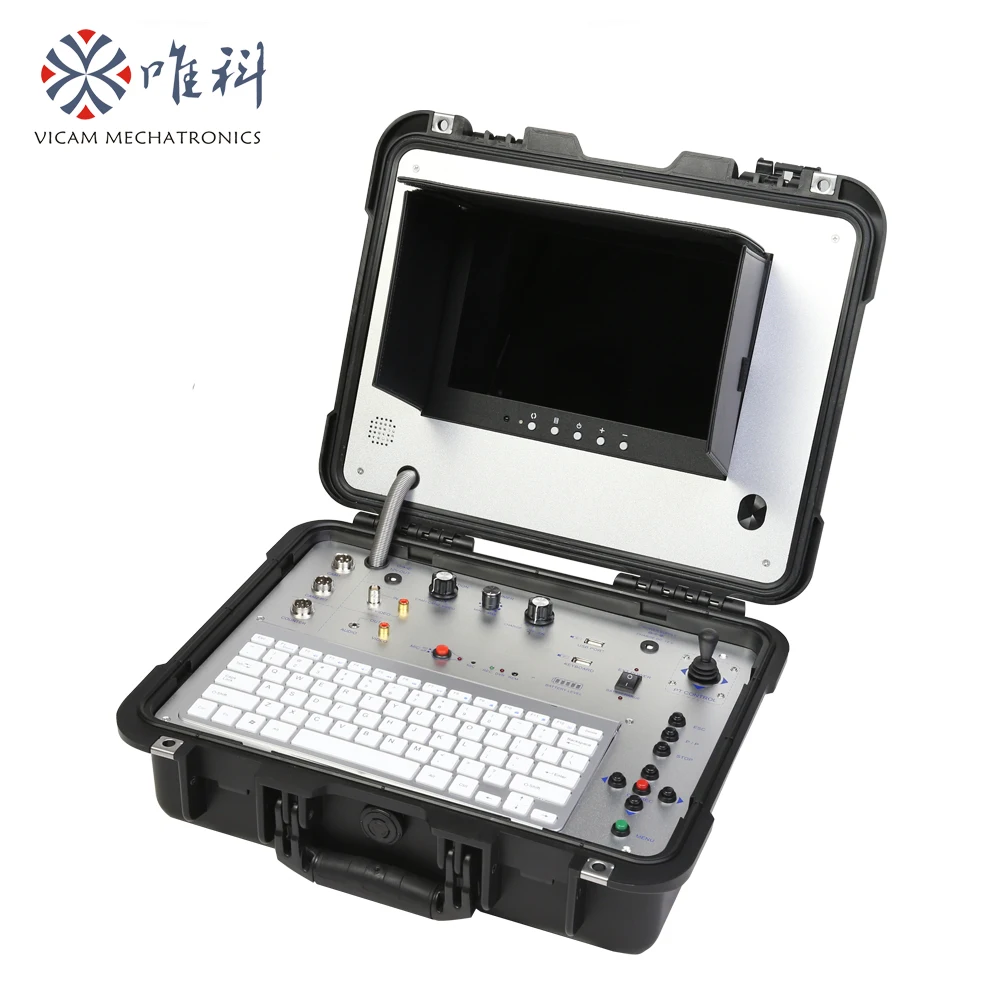 Vicam industrial with digital meter counter Sewer drain pipeline checking camera system