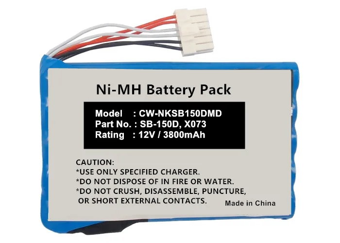 12v 4000mah Nimh Battery Pack Replacement Battery For Maquet Servoi
