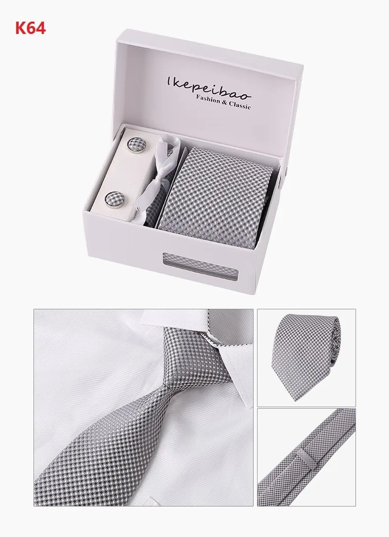 mens tie and cufflink set