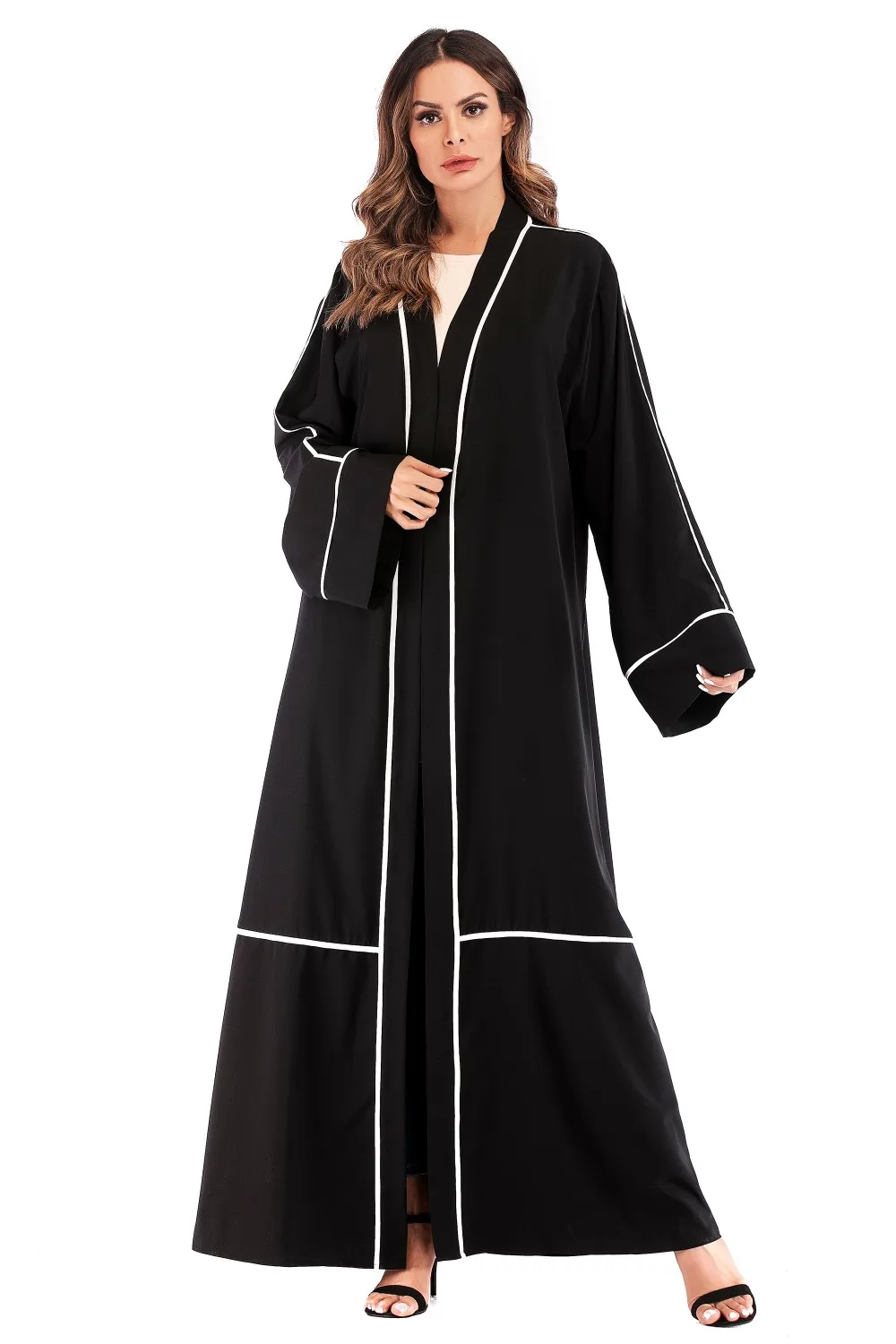 long abaya coat style