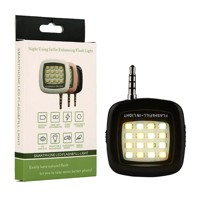 Phone Flash Mini Portable 16led Camera Spotlight Smartphone Led Flash