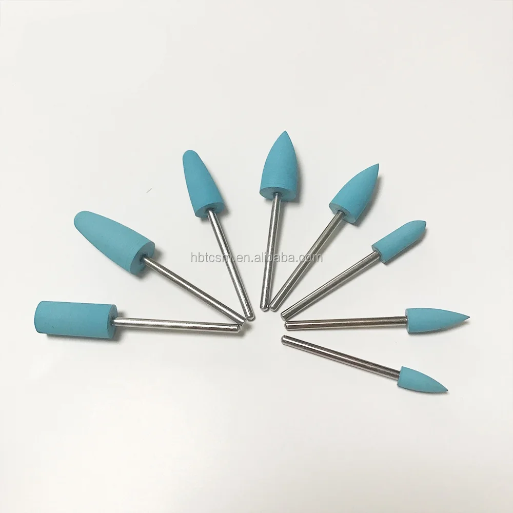 Dental Abrasive Material Silicone Rubber Polishing Burs Buy Dental
