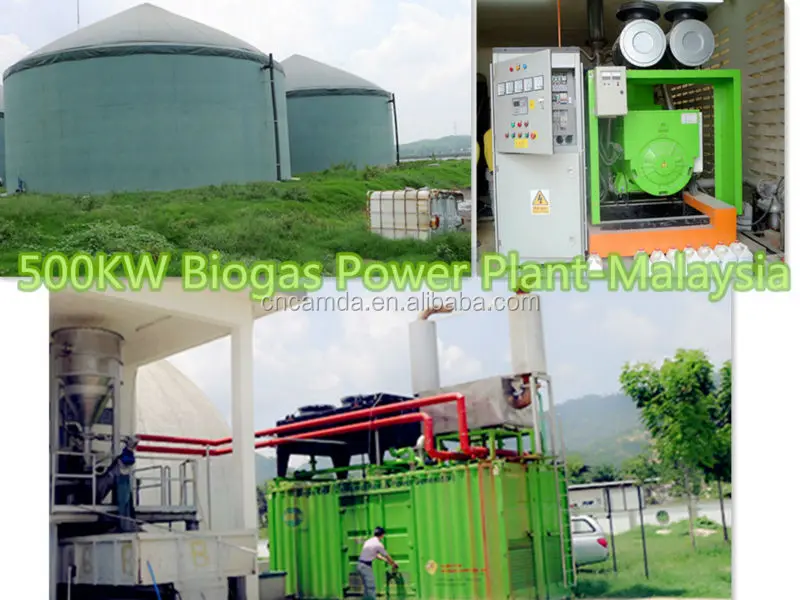500kw Poultry Farm Waste Management Biogas Plant In Malaysia - Buy ...