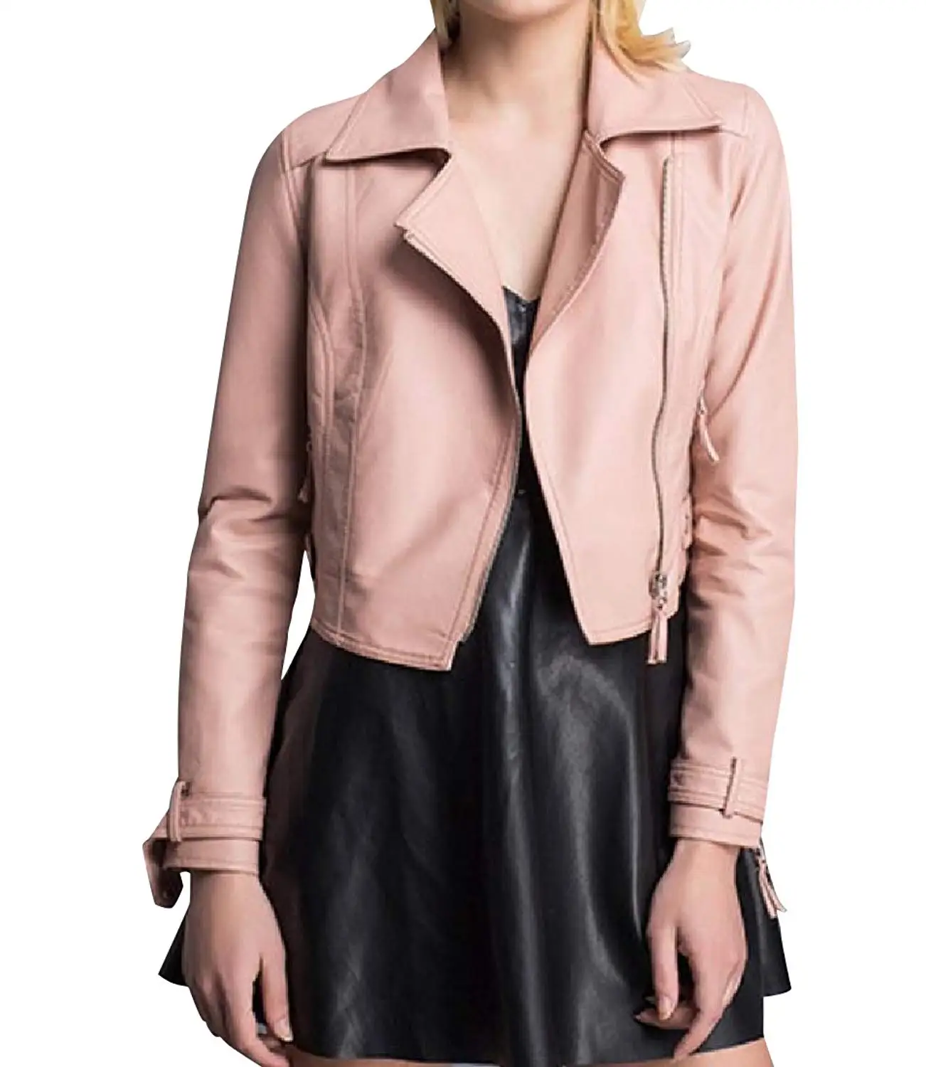 YUNY Women Regular Fit Rock Style Long Sleeve Jacket Trench Coat