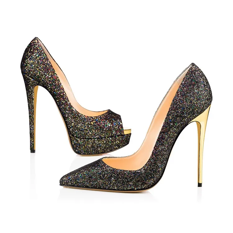 glitter shoes size 12