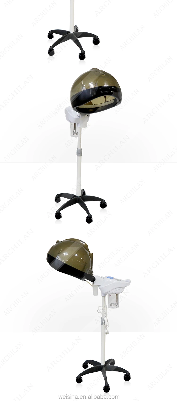 High quality professional electric salon standing hair steamer