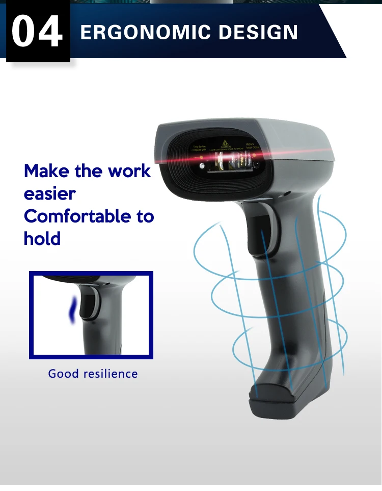 Foshan Xincode 1d Laser Recognize Keyboard Language Barcode Scanners