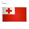 Outdoors huge fabric animation building hanging Tongga flags
