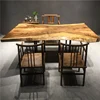 2017 SGS and FSC Ivory Leather 8Person Table and Chairs ivory Dining Dinette - Ivory Parson Chair