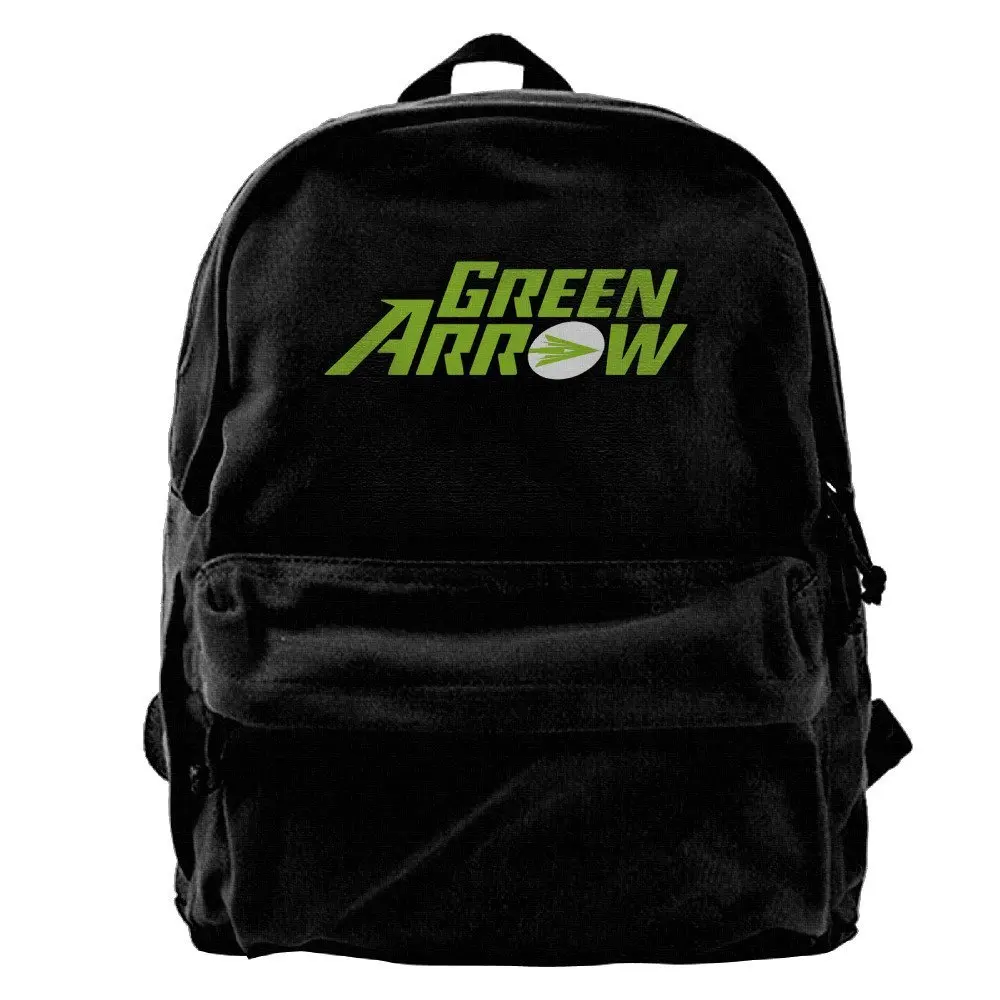 green arrow backpack