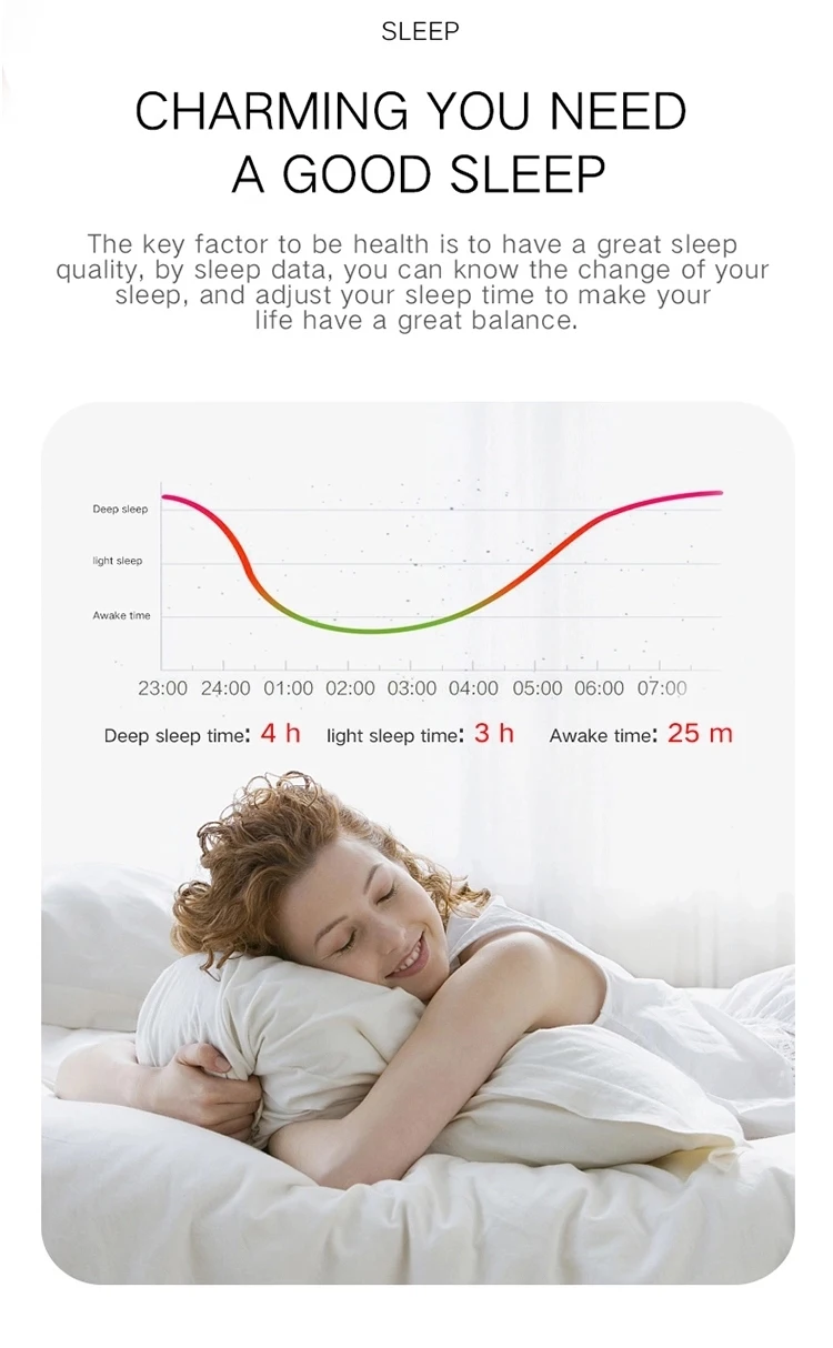 2019 women watch band heart rate monitor deep waterproof ip67 sport ladies smart bracelet B78
