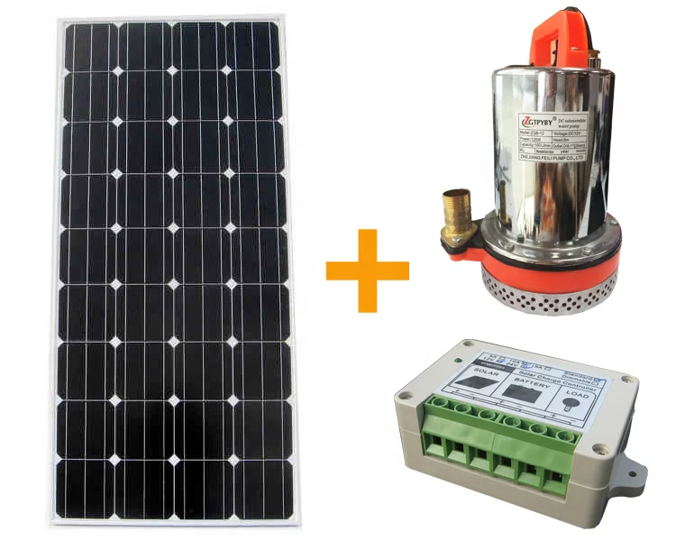 48 V Tauchpumpe Dc Wasserpumpe Garten Solar Pompe Mit Solar Panel