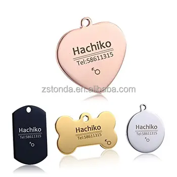 stainless steel dog id tags