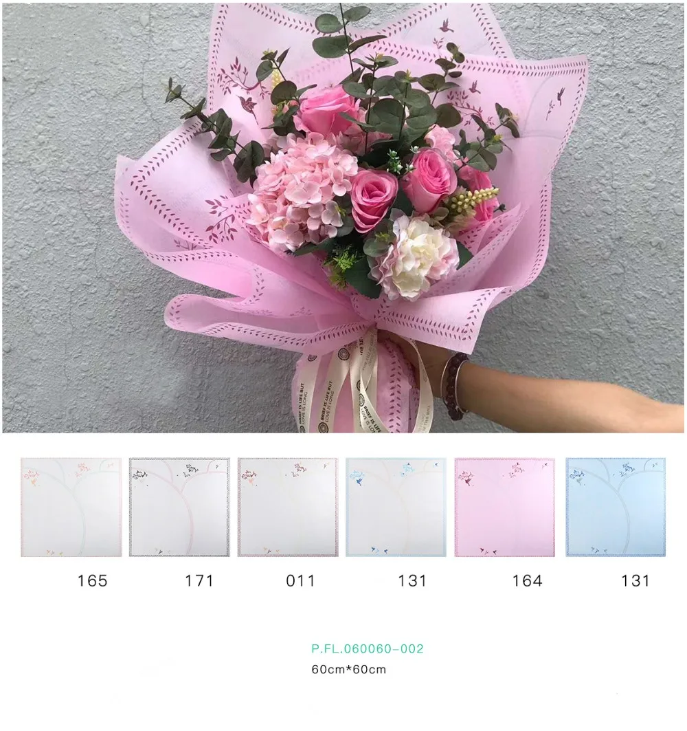 Wholesale Flower Wrapping Paper Custom Printed Wrapping Paper Roll,Gift