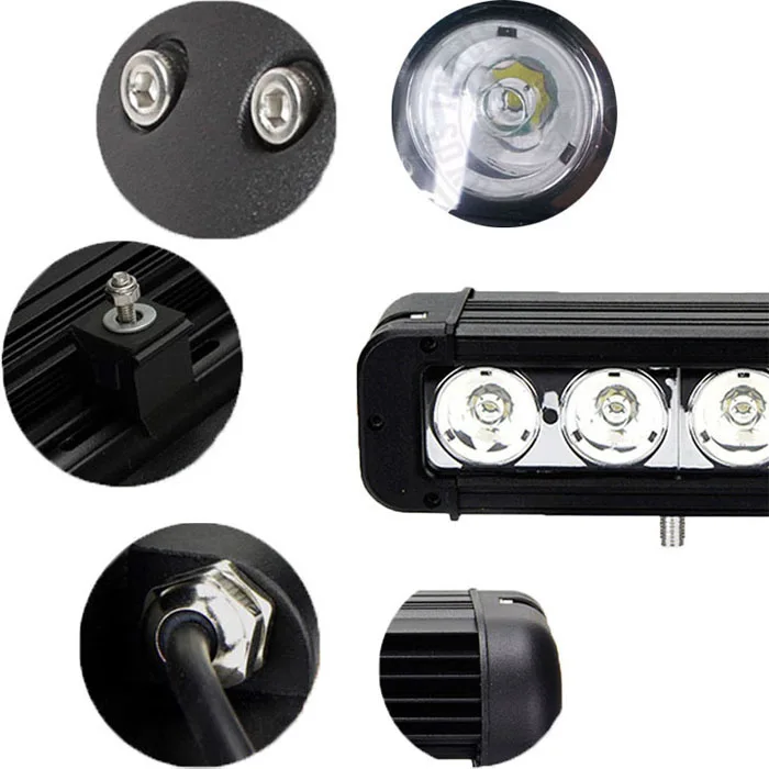 Dot Approved Led Light Bar Single Row 120w Led Light Bar For Snowmobile