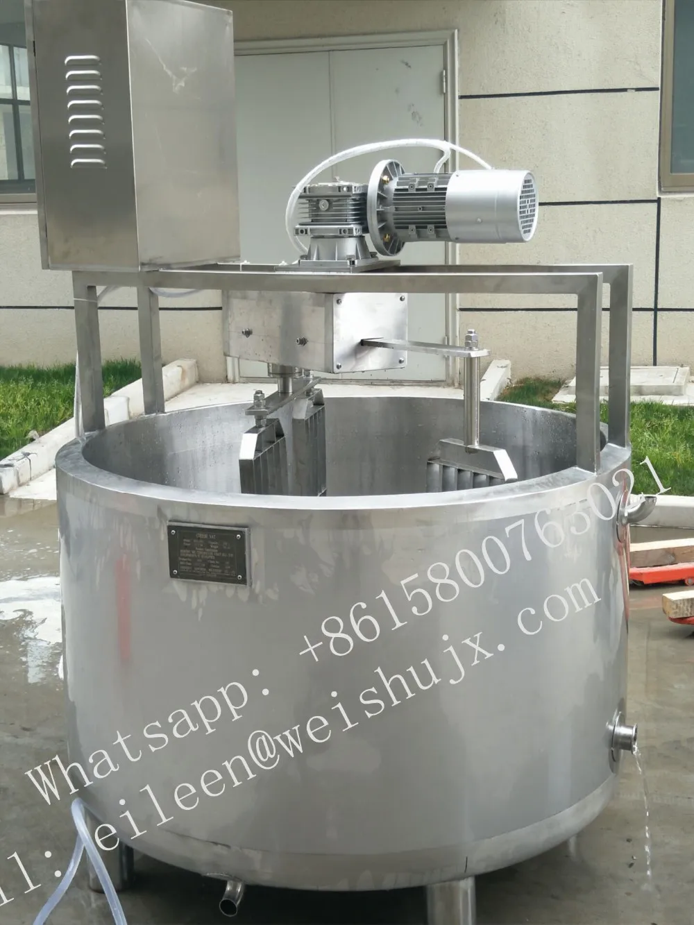 Small Scale Cheese Vat/milk Vat For Dairy/cheese Production Line Buy