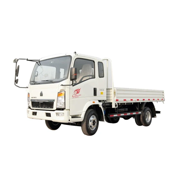 China New Sinotruck Brand Double Cabin Gasoline Light Truck For Sale ...