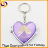 Holland souvenir heart shape Makeup mirror photo frame keychain