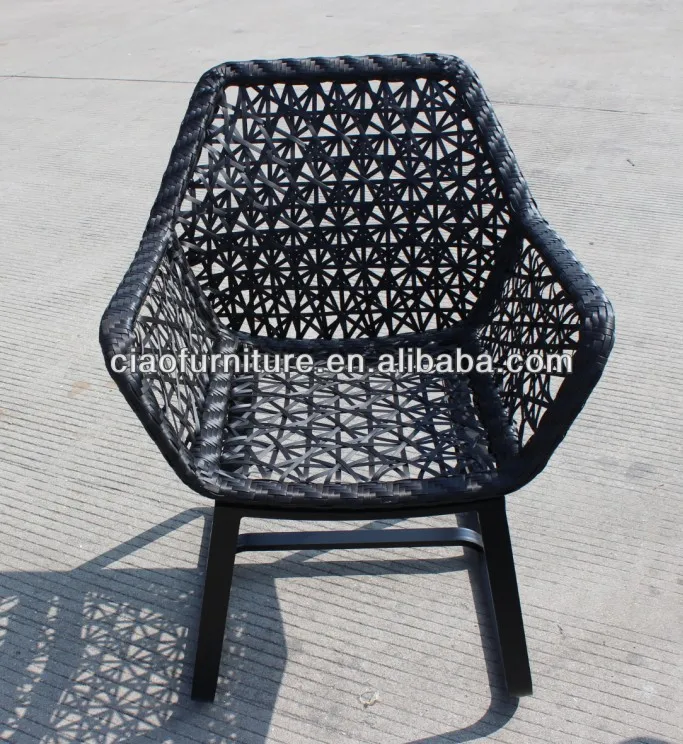 Flower Weaving Plastic Outdoor Synthetic Rattan Chair Buy Synthetic