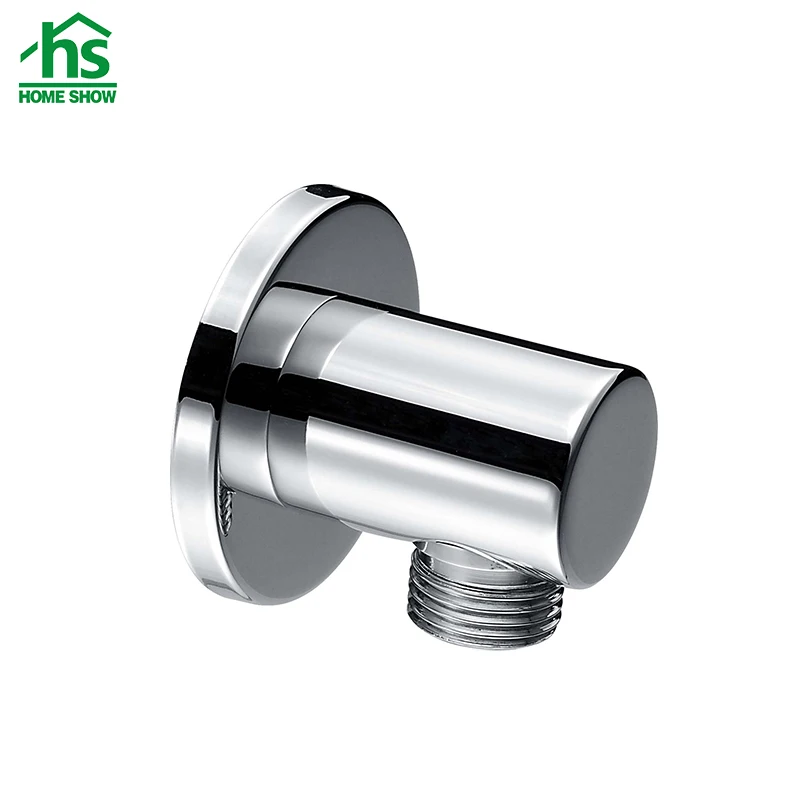 Bathroom Accessories Durable Chrome Brass Shower Elbow With Handshower