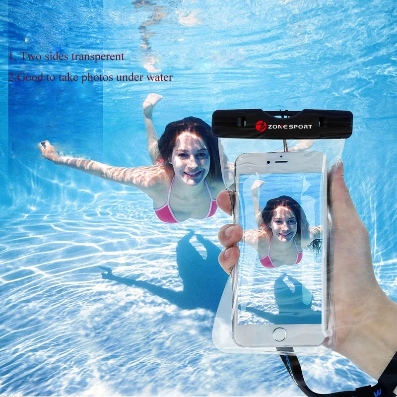 Mobile Phone Accessories Hot Sale Universal Waterproof Case Clear Phone Bag
