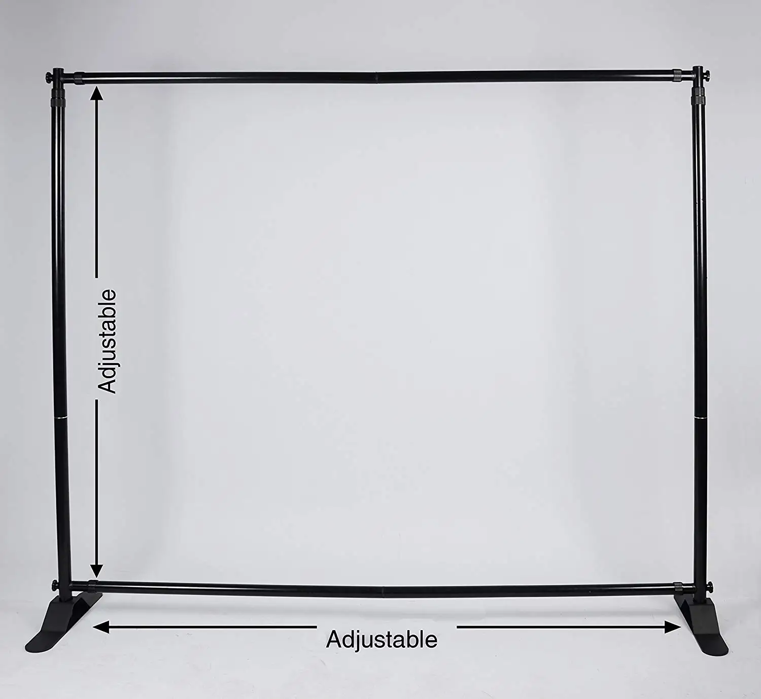 Backdrop Support System Portable Adjustable T-shape Background Backdrop Stand Kit 6.56x6.56ft