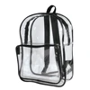 All Purpose Safe School Security Kids School Transparent PVC Clear Backpack