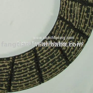 
Woven Asbestos Free Grooved Car Clutch Facings 