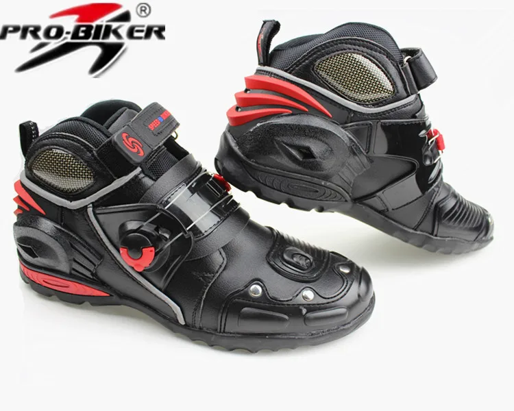 Для мотоцикла про-байкер скорость байкеры мото гонки сапоги мотокросс мотоцикл обувь размер 40 / 41 / 42 / 43 / 44 / 45 A9002