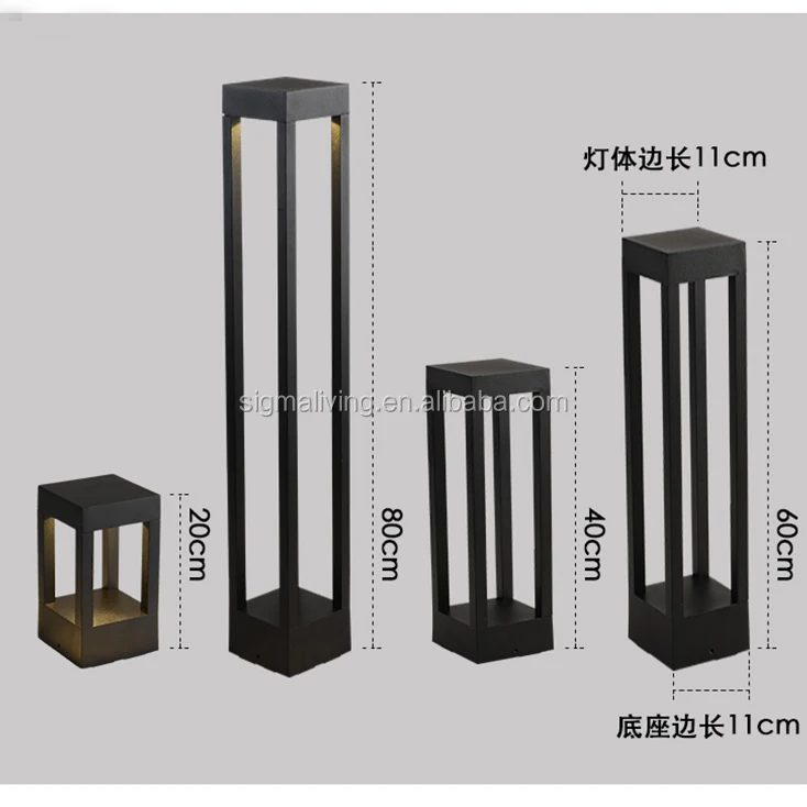 Nordic wind garden light Villa garden light Led light