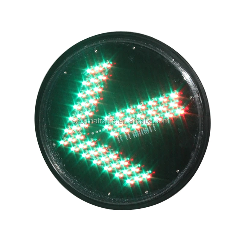 New Design Red Green Arrow Light 300mm Led Module Traffic Light Lens