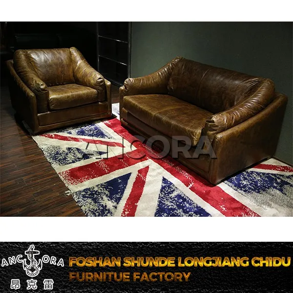 Recliner 100 Genuine Leather Sofas A112a View Vintage Style Sofa Ancora Product Details From Foshan Shunde Longjiang Chidu Furniture