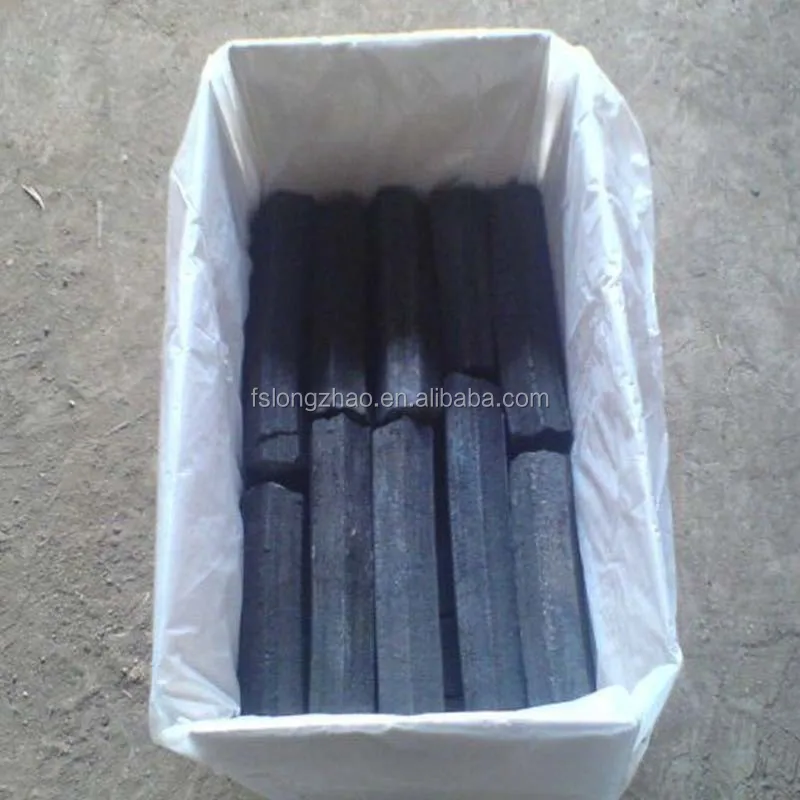 Natural shisha charcoal smokeless and tasteless hexagon hookah charcoal