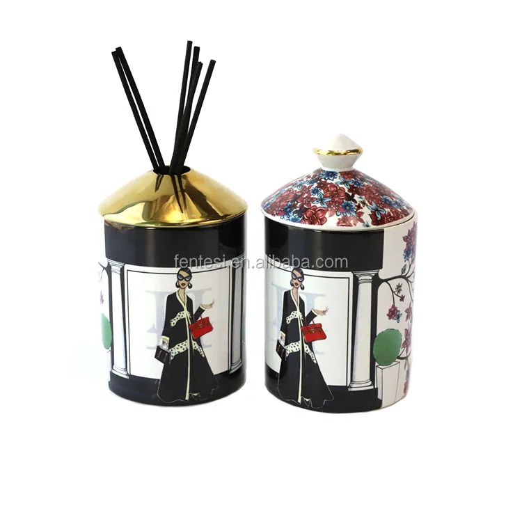 Home/Office/Car Air Freshener Use and Eco-Friendly Feature High Quality Ceramic Reed Diffuser