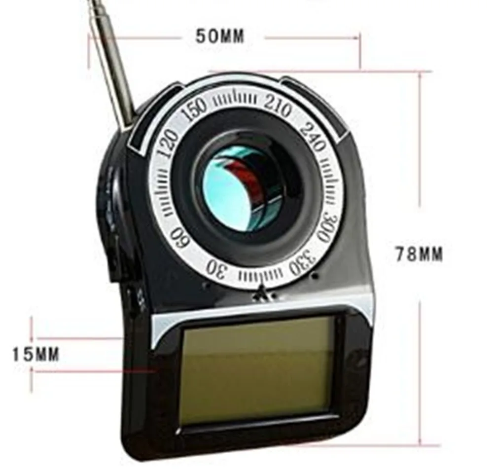 Hidden Camera Bug Finder Anti Spy Detector Anti Candid Camera Detector