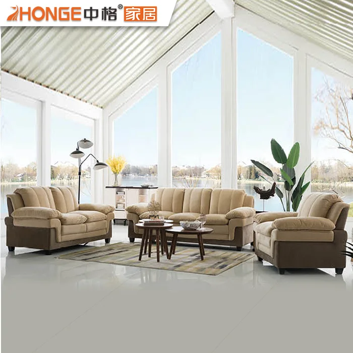 Elegant Living Room Furniture Fabric Tv Room Sectional Modern