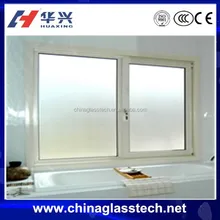 Novo padr&atilde;o de tamanho personalizado janelas do banheiro vidro fosco venda