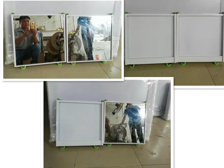 Aluminum Sliding Mirrored Wardrobe Doors Bedroom Aluminum Sliding