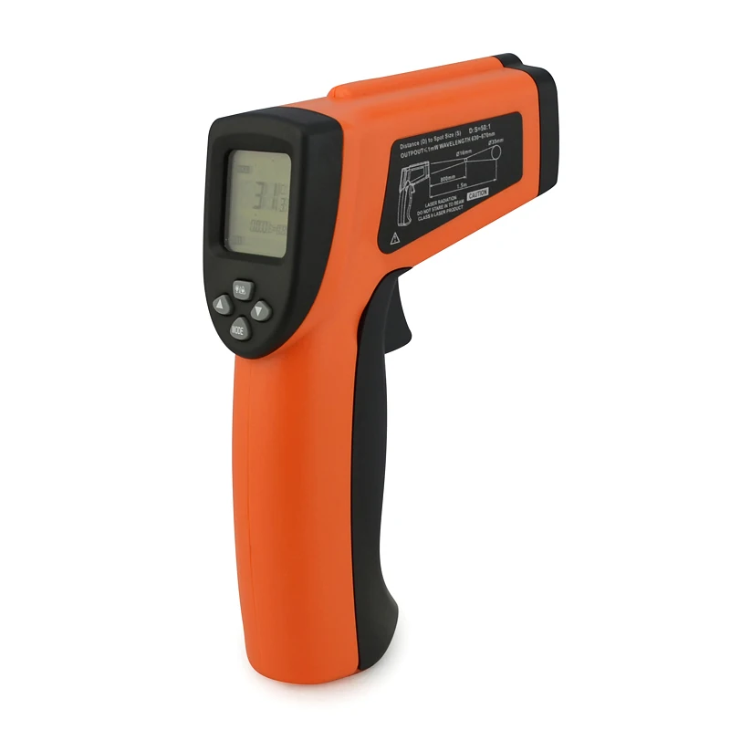 Digital 1600 Degree Temperature Gun Infrared Temperature Sensor No