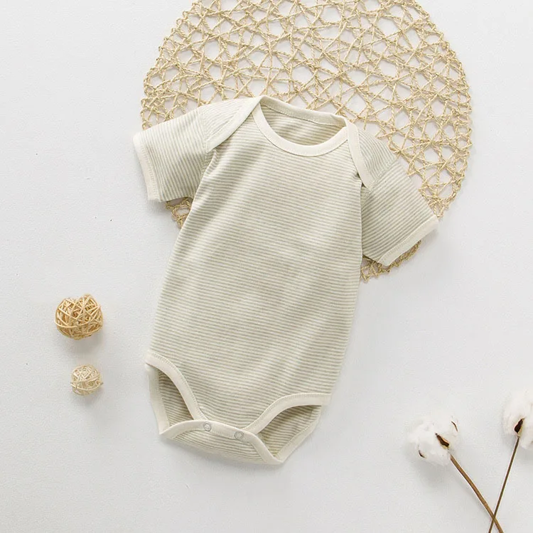 organic cotton baby romper