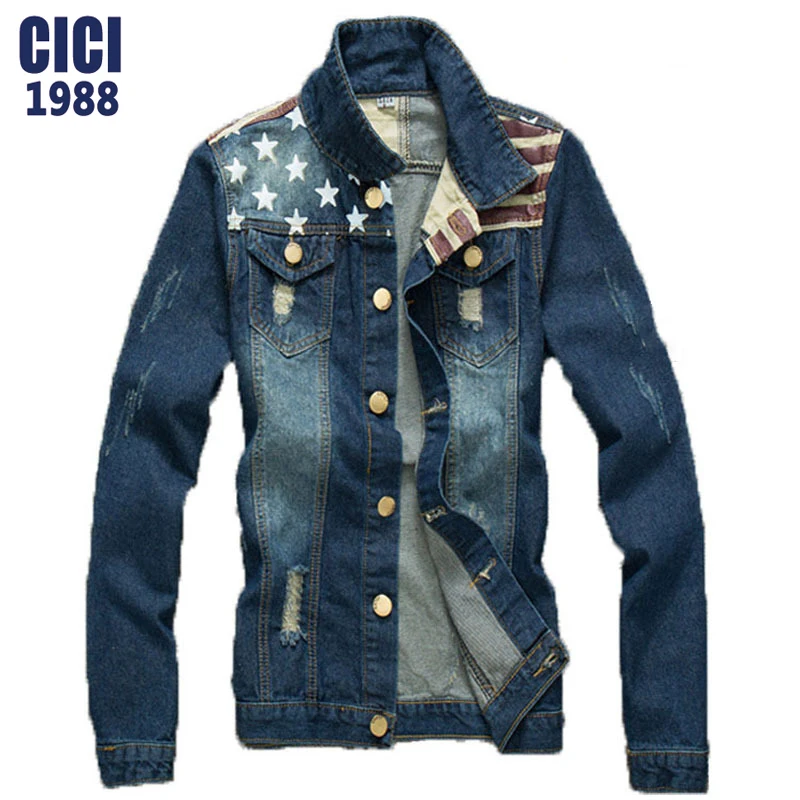Chaqueta De Mezclilla Para Hombres de alta calidad