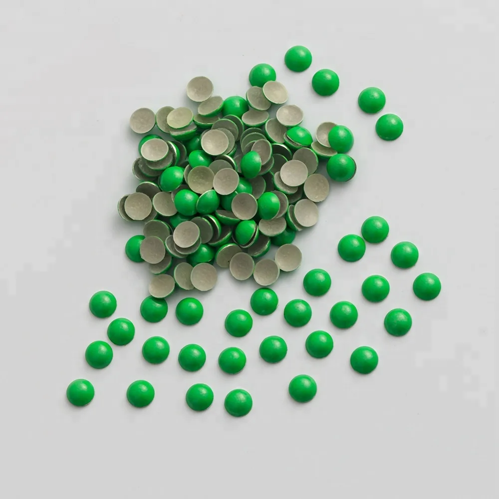 Pearl Domes Nailheads 5mm Hot fix WHITE 144 Pc 1 gross