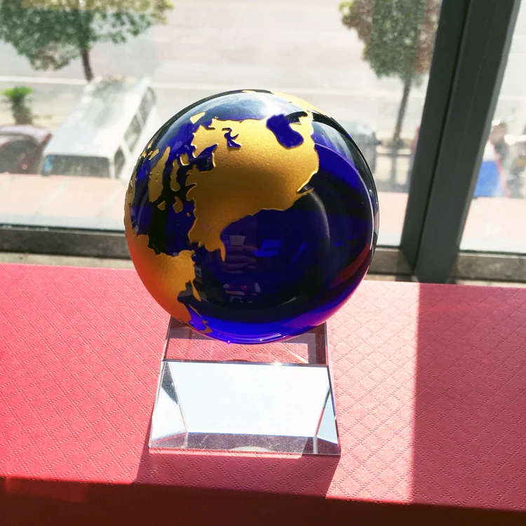 Wholesale 60mm large clear glass sphere decoration crystal ball for gift