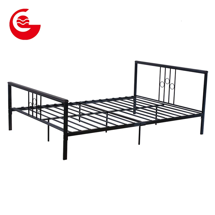 Cheap Double Size Home Furnitureiron Metal Bed Single For Sale Buy