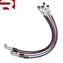 500 мм-2200 мм Плетеный тормоз масло Шланги Линии для автомобилей и мотоциклов