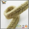 High quality 8mm braided Crafts wooden jute rope