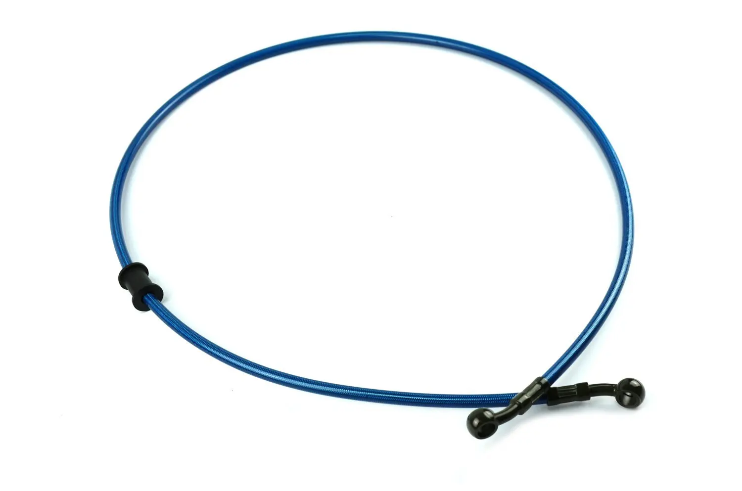 JFG RACING Black 500mm-2000mm Hydraulic Brake Radiator Oil Hose Line Pipe For Motorcycle Pit Dirt Bike Enduro Motocross Street Bikes 1900mm